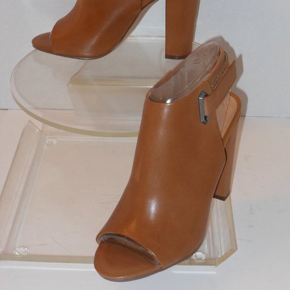 ALDO TAN LEATHER SHOES SIZE 8 MEDIUM-NEW IN BOX - Picture 3 of 11